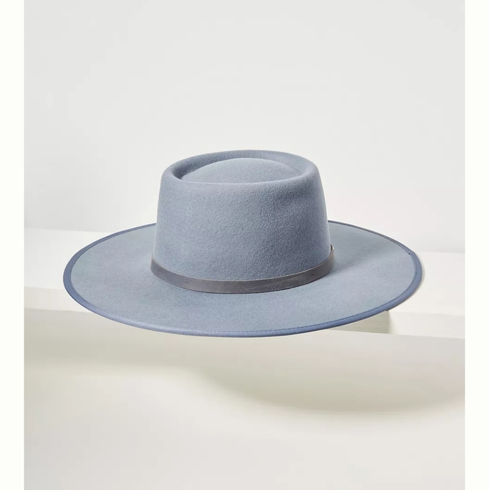 NWT Anthropologie Georgia Boater Hat